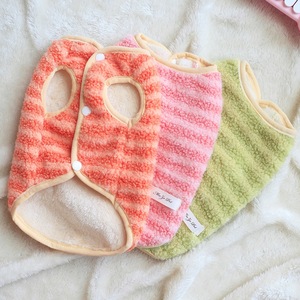Vêtements pour chiens d'automne et d'hiver, gilet en polaire rayé, vêtements pour animaux de compagnie pour Schnauzers et Bichons, vêtements d'hiver chauds pour petits chiens. - Product Image 2
