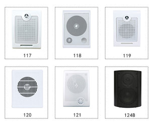 Monitor pasivo de estudio para interiores, sistema de sonido de <span class=keywords><strong>Audio</strong></span> de 8 pulgadas, altavoz profesional de madera Ktv, color blanco y negro - Product Image 4
