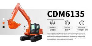 Excavatrice sur chenilles CDM6135 de 13,5 tonnes de marque supérieure et haute performance, cylindre hydraulique en vente chaude - Product Image 5