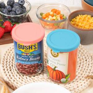 Silicone Jar Lid for Food Cans with Food-Sealing & Freshness-Keeping for 34 Inch Cans Modern Minimalist Design - Product Image 3