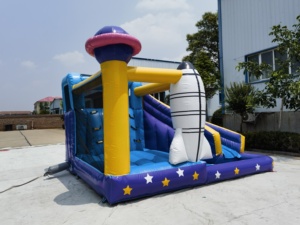 Château Gonflable Commercial avec Toboggan et Souffleur pour <span class=keywords><strong>Location</strong></span> – Idéal pour Fêtes d'Enfants - Product Image 4