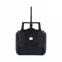 Ensemble émetteur radio FLYSKY FS-CT6B 2.4G 6CH et récepteur R6B AFHDS 2A avec câble de données USB pour hélicoptère RC, course FPV, plastique