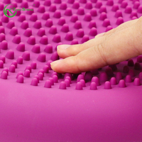 Coussin d'oscillation personnalisé d'usine de Zhensheng pour le disque d'équilibre durable gonflable de stabilité d'air de coussin d'équilibre de massage de physiothérapie