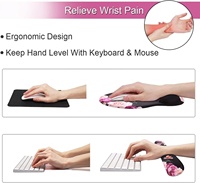 Repose-poignet ergonomique pour clavier et souris, style dessin animé, en mousse à mémoire de forme, pour le jeu, le bureau et la maison