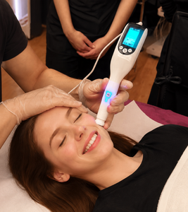 Stylo à <span class=keywords><strong>jet</strong></span> ultra-froid sans temps d'inactivité 20000V avec embouts pour le visage et les cheveux - Product Image 1