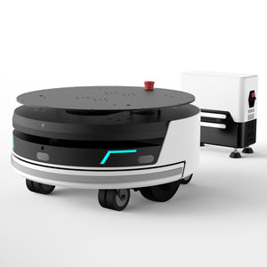 Uwant AGV Chassis <span class=keywords><strong>Ackermann</strong></span> sistema di sterzo UGV Chassis per veicolo robot di consegna con cestini della spesa - Product Image 1