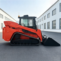 Nouvelle Chargeuse Compacte sur Chenilles Diesel Hydraulique pour la Construction, Fabrication Chinoise