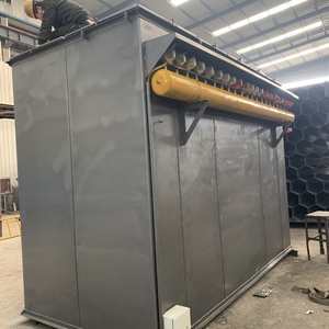 Colector de Polvo <span class=keywords><strong>Industrial</strong></span> de Tipo Pulsante con Apertura de Bolsa Elástica Integrada, Buen Rendimiento de Sellado, Filtro de Bolsa de Tipo Pulsante, Baja Tasa de Fuga de Aire - Product Image 5