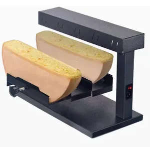 Calentador eléctrico de queso Raclette, máquina de fusión, calentador de queso a la venta