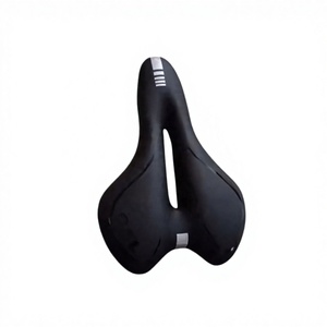 <span class=keywords><strong>Selle</strong></span> de vélo en cuir respirante avec absorption des chocs, imperméable et ventilée, unisexe pour adultes, pour VTT - Product Image 3