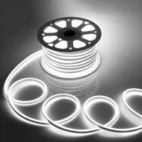 Bande lumineuse à tube au néon LED RVB à couleur changeante IP65 pour la décoration de la chambre à coucher, du festival, de la maison et du jardin.