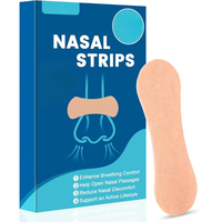 Bandes nasales Byphane anti-ronflement, aides au sommeil, amélioration de la respiration, 60 mm * 20 mm, tissu en acétate