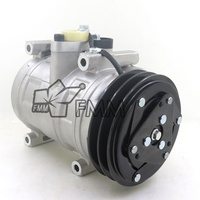 Compresor de Aire Acondicionado para Automóvil de 12 V para Delphi SP21 210cc, Compresor de Aire Acondicionado para Automóvil 2PK, Bomba de Compresor de Aire Acondicionado 751148