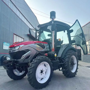 Tracteur agricole tout-terrain à quatre roues motrices, équipé d'une cabine, haute efficacité de production. Garantie d'un an - Product Image 5