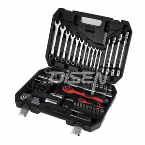 Workpro — kit d'outils professionnels pour la voiture, ensemble d'embouts, clé pour étui, boîte d'outils, 89 pièces