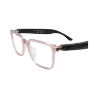 Lunettes optiques intelligentes GL15-6 AI, traduction en temps réel, étanches IP67, charge magnétique, multi-contrôleurs, batterie 100HM, élégantes