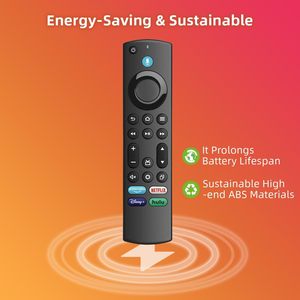 Wholesale Custom New Smart Fire TV Stick NETFLIXKEY Universal Voice <strong>Remote</strong> Control for Amazon <strong>Firestick</strong> <strong>Remote</strong> - Product Image 2