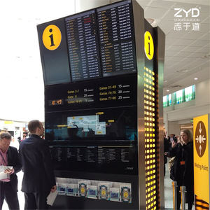 Letreros de Guía de Bienvenida para Salas de Llegada Nacionales e Internacionales, Personalizables en Tamaños y Colores, para Aeropuertos - Product Image 1