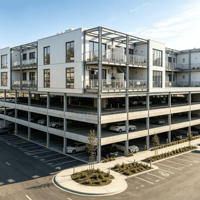 Complexe d'immeubles d'appartements à structure en acier conçus sur mesure avec plans architecturaux complets et documentation technique