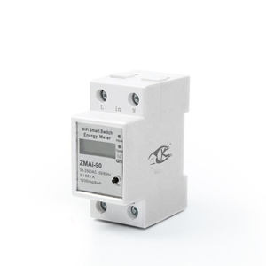 TY-MCB-1 Tuya Smart, Interruptor Medidor de Energía WiFi para Riel DIN, Control por Voz con la Aplicación Smart Life, para Monitoreo de Energía de Electrodomésticos - Product Image 3