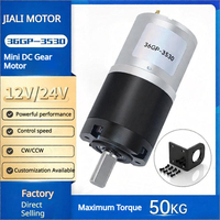 Moteur à engrenages planétaires 36 mm 3530, moteur de réduction CC à couple élevé, moteur électrique à aimant permanent à balais pour équipement d'automatisation