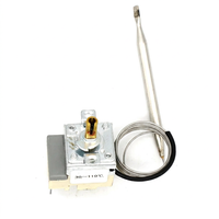 Thermostat capillaire, interrupteur de contrôle de température, sonde en acier inoxydable, AC 250V 50-60Hz pour friteuse