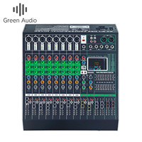 Console de Mixage Audio DJ Portable 6/8 Canaux avec 256 Effets DSP Intégrés pour Scène Professionnelle et Équipement de Studio