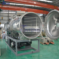 China Leverancier Fruit En Groente Knapperige Fruit En Vlees Vriesdroger Lage Temperatuur Droogmachine
