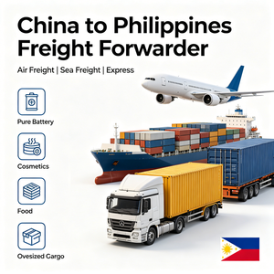 DDP China Filipinas Transitario de Carga Aérea y Marítima Envío de Baterías, Cosméticos, Alimentos, Carga Sobredimensionada Seguro 24/7 - Product Image 1
