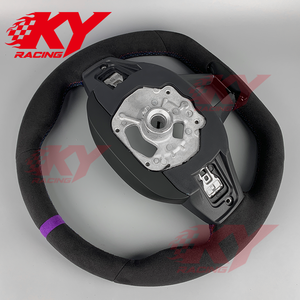 Suede Carbon Fiber Steering <b>Wheel</b> for BMW CS G02 G05 G06 G20 G21 G22 G26 G80 G87 F40 F44 I4 340i M440i X3 X4 X5 Car Accessories - Product Image 4