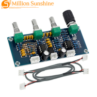 XH-A901 NE5532 Ton Kartı Preamp Pre-amplifikatör, Tiz Bas Ses Ayarı ile Amplifikatör Kartı için Ön-amplifikatör Ton Kontrol Cihazı
