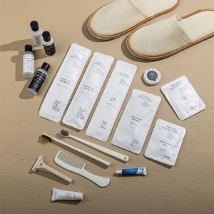 Set di Cortesia di Lusso per <span class=keywords><strong>Hotel</strong></span>, <span class=keywords><strong>Kit</strong></span> di Articoli da Toilette per Ospiti, Bustina di Carta per Bagno, <span class=keywords><strong>Kit</strong></span> Monouso per Strutture Ricettive e Resort - Product Image 1