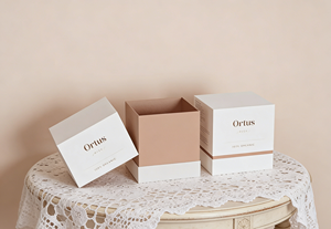 Two-Piece Rigid for Certified Luxury Gift Box Matt Lamination Embossing Sponge Lining-Customizable High-End <b>Packaging</b> Vietnam - Product Image 1