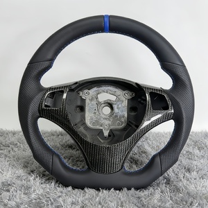 Volante de Cuero Personalizado en Oferta para <span class=keywords><strong>BMW</strong></span> Serie 3, Serie 2, X3, E39, E60, M5, E61, E81, E82, E83, E87, E89, E90, E91, E92, E93, E70, E71 - Product Image 2