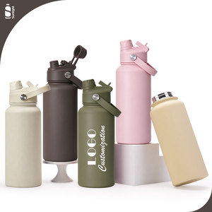 <span class=keywords><strong>Borraccia</strong></span> Ecologica Termica da 1000ml in Metallo <span class=keywords><strong>con</strong></span> Logo Personalizzato, Bottiglia d'Acqua in Acciaio Inossidabile <span class=keywords><strong>con</strong></span> <span class=keywords><strong>Cannuccia</strong></span> - Product Image 1
