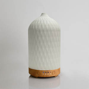 Diffuser Minyak Esensial Aroma Elegan Keramik Elektrik Ultrasonik Aromaterapi Diffuser <span class=keywords><strong>Nebulizer</strong></span> Bahan Keramik Khusus - Product Image 2