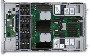 PowerEdge R940xa เครื่องเซิร์ฟเวอร์แร็คสี่ซ็อกเก็ตการเรียนรู้เครื่องอัจฉริยะประดิษฐ์เครื่องเร่งฐานข้อมูล GPU