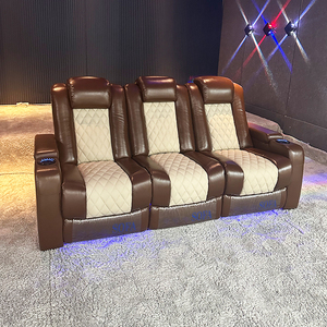 Asiento de <span class=keywords><strong>Cine</strong></span> de lujo, muebles de teatro reclinables de uso doméstico <span class=keywords><strong>baratos</strong></span> modernos, gran oferta, silla de motores duales de película al por mayor - Product Image 5