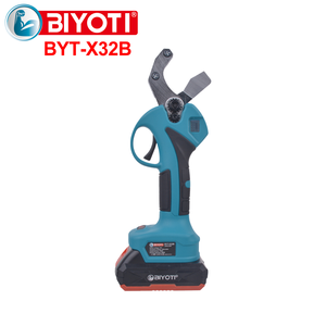 Cisaille électrique automatique pour tuyaux Biyoti BYT-X32B 20V, machine à découper les tubes en plastique portative, coupe rapide et sans effort - Product Image 1