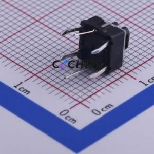 STP-1194R Tactile Switch SMD Switch Single Pole Single Throw 1.6N Vertical Mount 7.2mm - Product Image 2