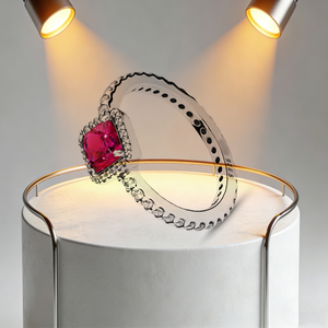 <span class=keywords><strong>Anillo</strong></span> de Diamantes Cuadrados de Plata 925 de Alta Calidad para Mujer, con Logotipo Ale, al por Mayor, para el Día de San Valentín, como Opción de Regalo para el Nuevo Estilo - Product Image 6