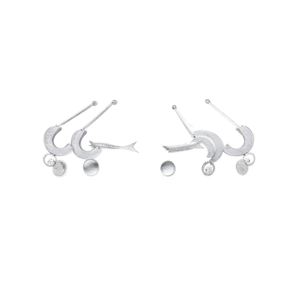 Pendientes de Moda Zi, Acero Inoxidable, Chapados en Oro, para Mujer, Juego de Regalo de Joyería, 12 Piezas - Product Image 1