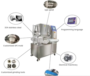 Machine automatique commerciale de dépose de biscuits, de formage et de moulage multi-gouttes pour boulangerie - Product Image 5