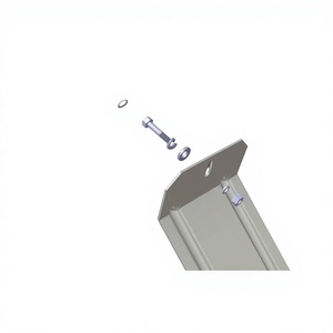 Sistema de Montaje Solar para Techos de Hormigón Anodizado CHIKO con Garantía de 10 Años, Riel Fotovoltaico Integrado, Resistente a la Viento (60 m/s) y a la Nieve (2.5 kN/m) - Product Image 1