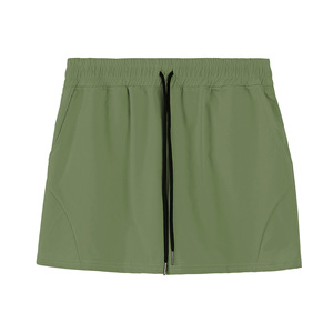 Pantalones Cortos Deportivos Casuales de Cintura Media para Hombre, de Alta Calidad, con Logotipo Personalizado, Color Sólido, 100% Poliéster, Secado Rápido y Transpirables - Product Image 5