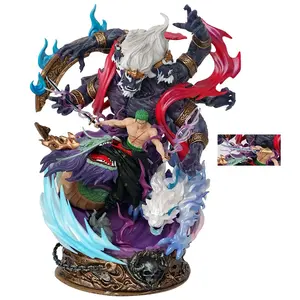 Hot Sale High Quality 21cm One Pieces Lx Sauron Hell Lord Yama Do Model Statue Boy Gift Tide Play Ornaments Anime Action Figure