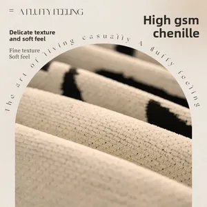 Housse de canapé trois places Chenier haut de gamme, imprimé floral pissenlit, universelle toutes saisons, protection intégrale, résistante à la saleté, facile d'entretien - Product Image 5