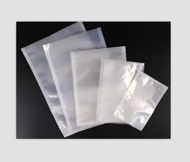ドライフード3面シール食品グレードナイロンポーチ透明プラスチック真空包装袋