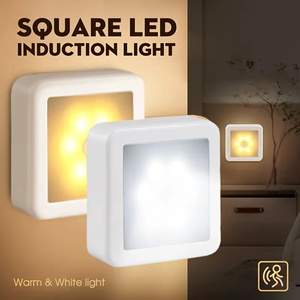 Lampe de nuit LED intelligente à capteur de mouvement corporel, alimentée par piles, pour WC, chevet, chambre, couloir et allée - Vente en gros - Product Image 6