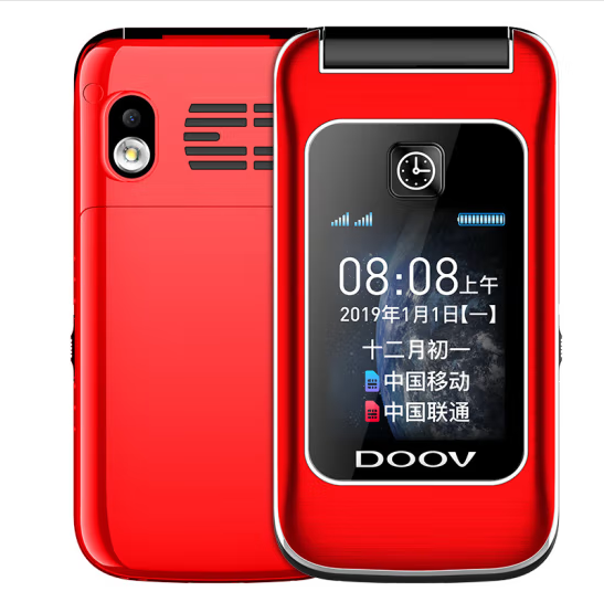 Doov M99 Plus 4G Elderly Mobile Phone Feature Phone with Android 8.1 Keypad Touch Screen 4+32gb MTK6739
